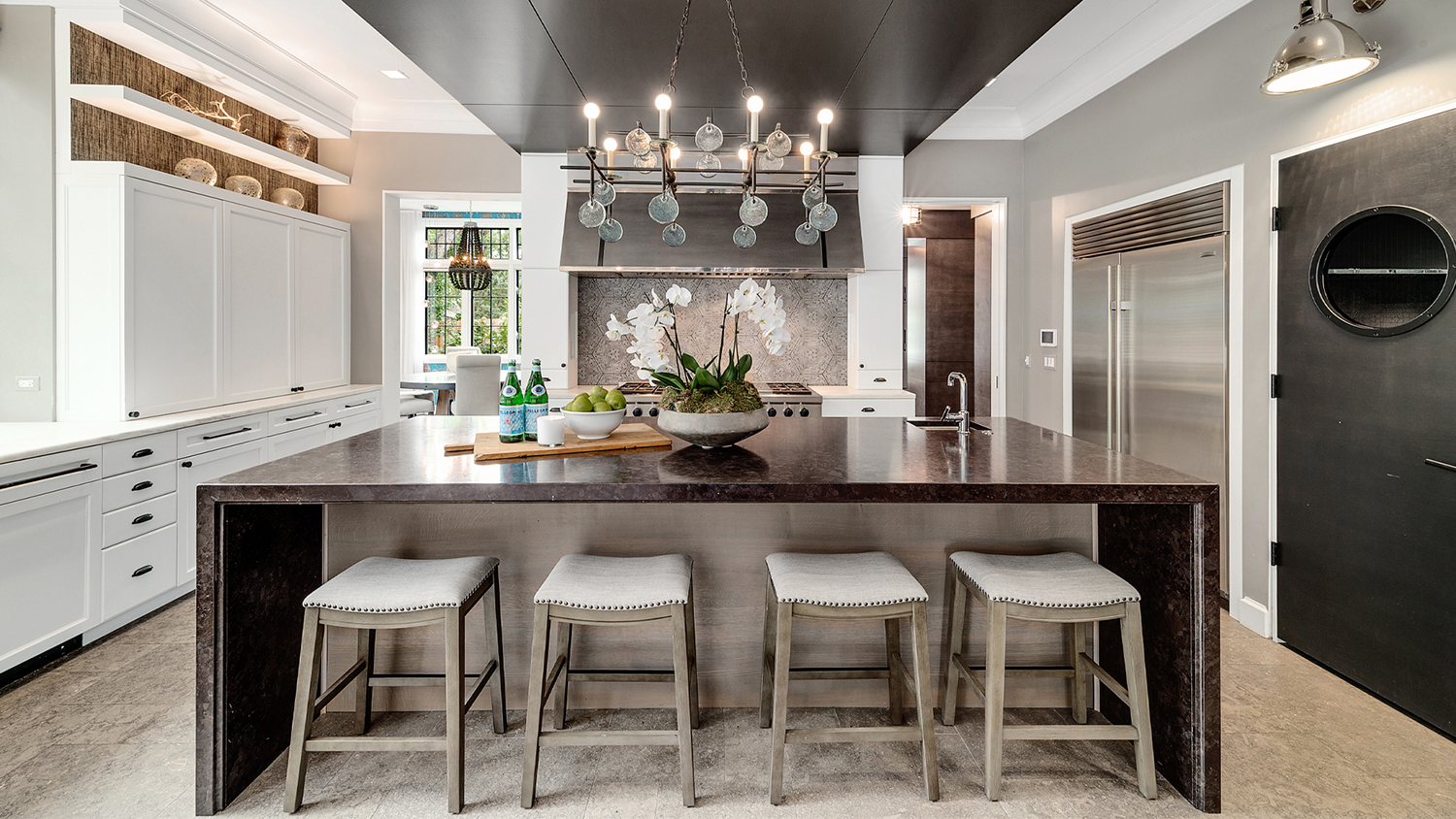 Kitchen with natural light